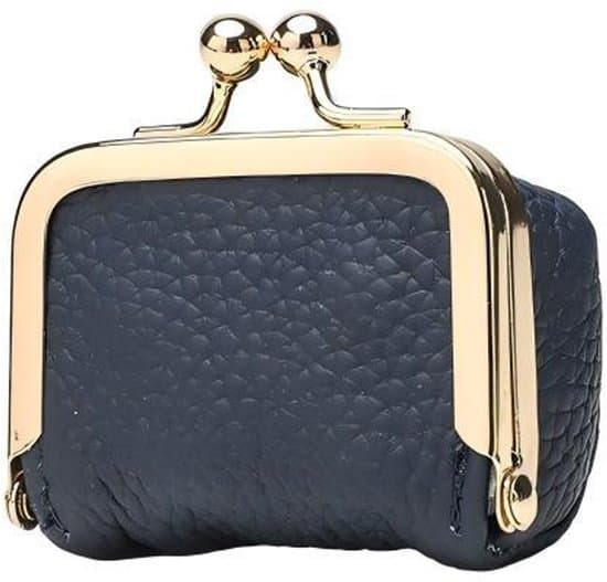 Mini bærbar rejse smykkeorganizer til kvinder, vintage stil, tryklukning til ringe, øreringe, halskæder, armbånd, 6,5*4,5*3,5 cm, kongeblå