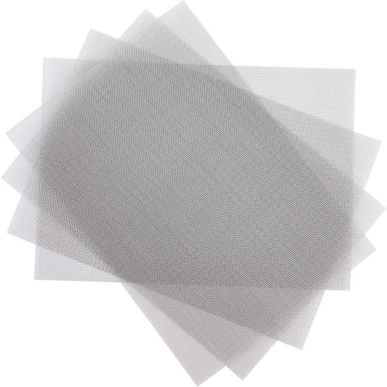 4-pack, 304 rostfritt stål vävt nät, ventilationsgaller, 11,8\" x 8,27\" (300 x 210 mm) 1 mm hål, DIY-projekt, lätt att klippa och rostbeständigt