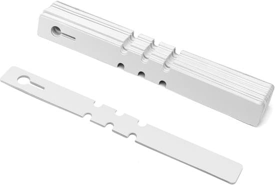 Trädgårdsväxtetiketter - 21 x 2 cm - 300 stycken per förpackning - Plast - Väderbeständig - Justerbar - Utomhusetiketter - Vit