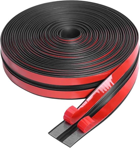 4m x 30mm gummitätningslist för bilfönster, T-formad tätningslist, lämplig för bil- och lastbilsdörrar och fönster.