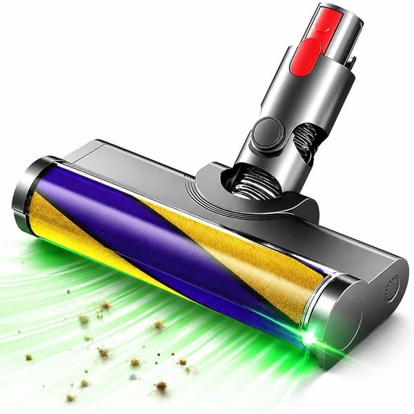 Motoriserade borsthuvuden Laser-LED för Dyson V7 V8 V10 V11 Direct Drive Borsthuvuden Hårda golv Kortluggade mattor Dammsugarmunstycken