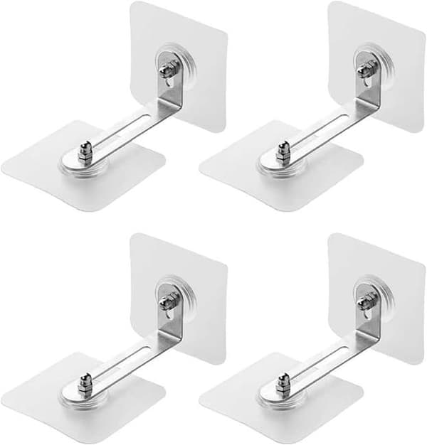 10-pack möbelfästningsremmar, möbelväggankare, tippskydd, fäst möbler utan borrning