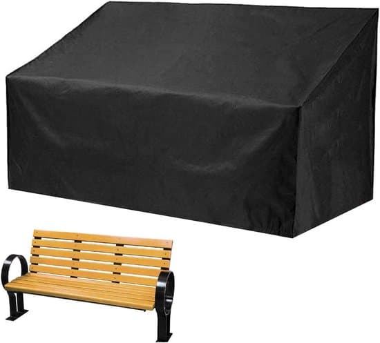134x66x89cm Vedenpitävä Oxford-kankainen puutarhapenkin suojapeite