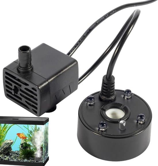 USB-sumutin, vesisumutin, ultraäänisumutin LED-valoilla, lampisumutin, sumukone, lannoite suihkulähteeseen, 5V