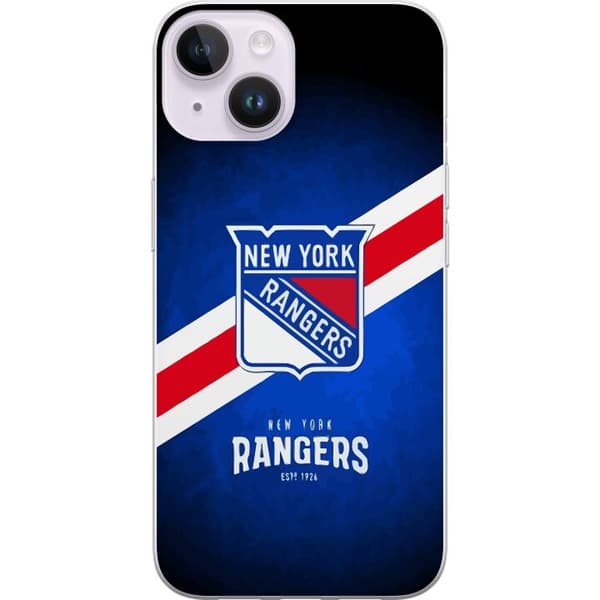 Kompatibel Mobilcover til Apple iPhone 14 New York Rangers (NHL)