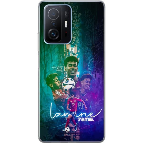 Yhteensopiva Puhelinkuori Xiaomi 11T Pro Lamine Yamal färgstarkt collage