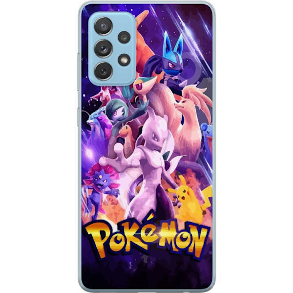 Kompatibelt Mobilskal till Samsung Galaxy A52 5G Pokemon