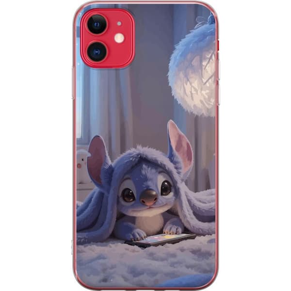 Kompatibel Mobilcover til Apple iPhone 11 Stitch under tæppe med telefon aftenhygge i blå toner charmerende drømmeagtigt design til alle, der elsker