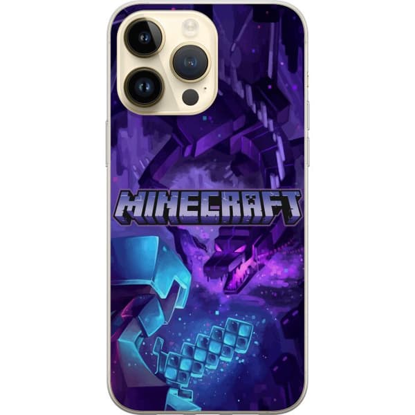 Kompatibelt Mobildeksel til Apple iPhone 14 Pro Max Minecraft