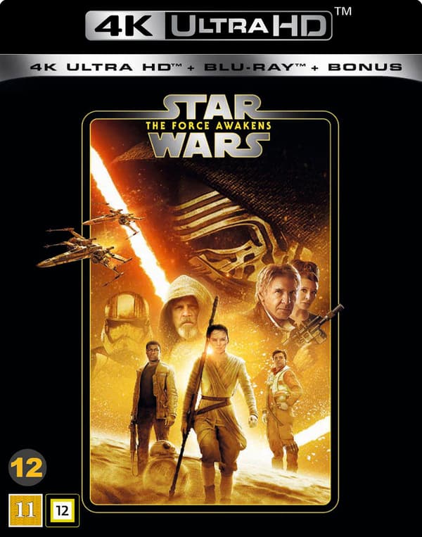 Star Wars 7 - The Force Awakens / Star Wars 7 / The force awakens (4K UHD + 2 Blu-ray)