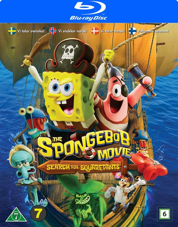 SvampeBob: Jagten på Firkant / The SpongeBob Movie: Search for SquarePants (Blu-ray)