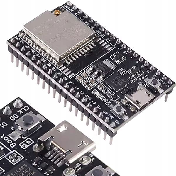 ESP-WROOM-32U DevKitC – WiFi og Bluetooth | 32 GPIO | U.FL Antenne | 4MB Flash | Arduino IDE | IoT