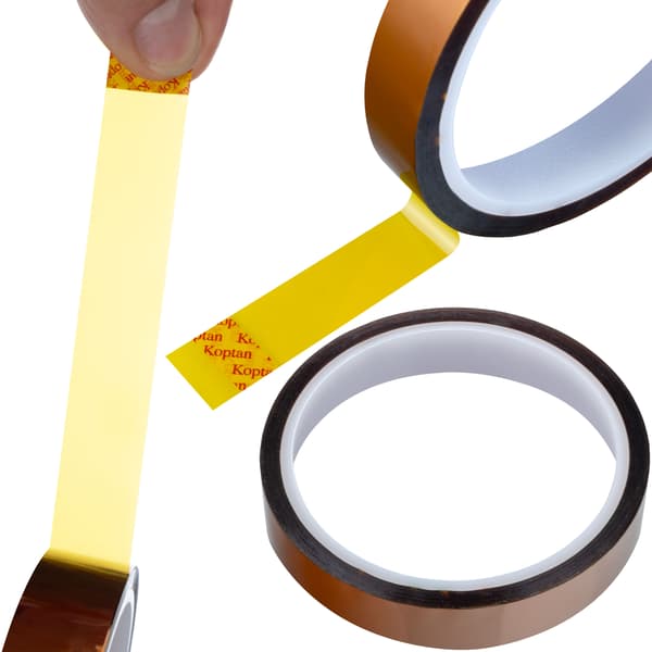 Kapton-Teippi 10Mm X 30M – Erittäin Korkea Lämmönkestävyys Jopa 240°C | Paksuus 0,05Mm | Elektroniikan Suojaukseen