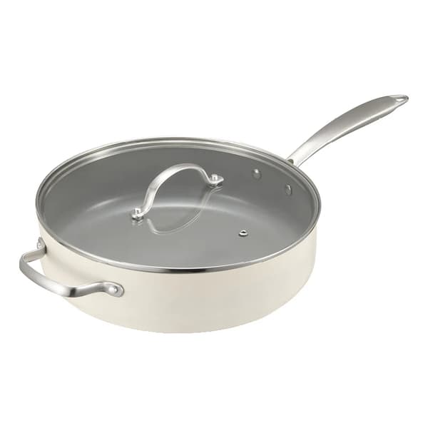 Coria Traktörpanna Ø28 cm med glaslock– PFAS-fri Dorre