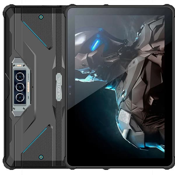 Oukitel RT7 Titan 5G 256GB 12GB RAM Robust surfplatta Svart, 10.1\" Skärm, 32 000 mAh Batteri