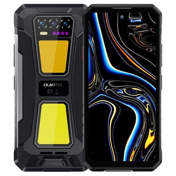 Oukitel WP58 Pro 5G 512GB 8GB RAM Robust Smartphone, 10.000 mAh Batteri, Udvidelsesbar Lagerplads op til 1TB