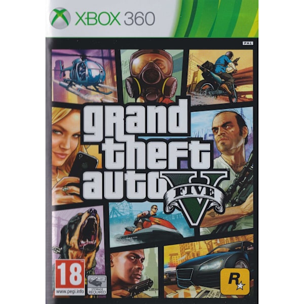 Grand Theft Auto V Xbox 360 (Brukt)