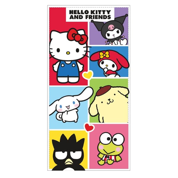 Hello Kitty and Friends Badlakan Mikrofiber 70x140 cm