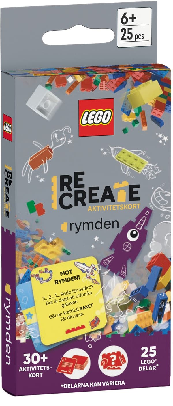 LEGO® Recreate Aktivitetskort Rymden SE
