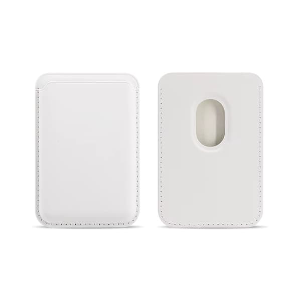 MagSafe Korthållare / Plånbok i PU-Läder – Smidig och Elegant - Vit