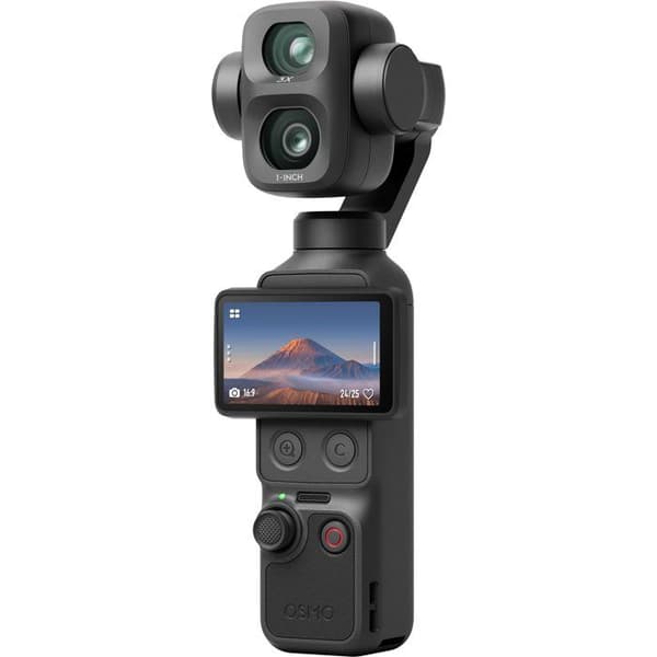 Kamera med indbygget stabilisering - DJI - Osmo Pocket 4P Standard Combo - 3-akset stabilisering - Kompakt - Mobil video