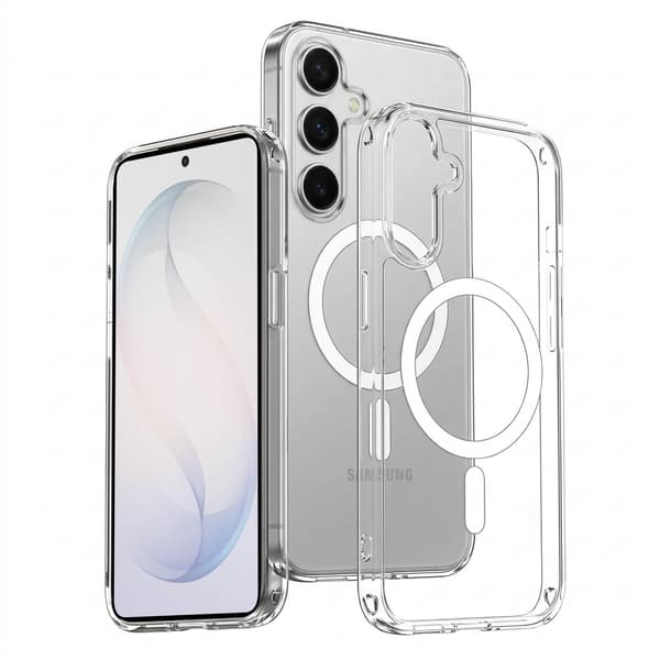 MagCase til Samsung S26 FE – Krystalklart MagSafe-cover