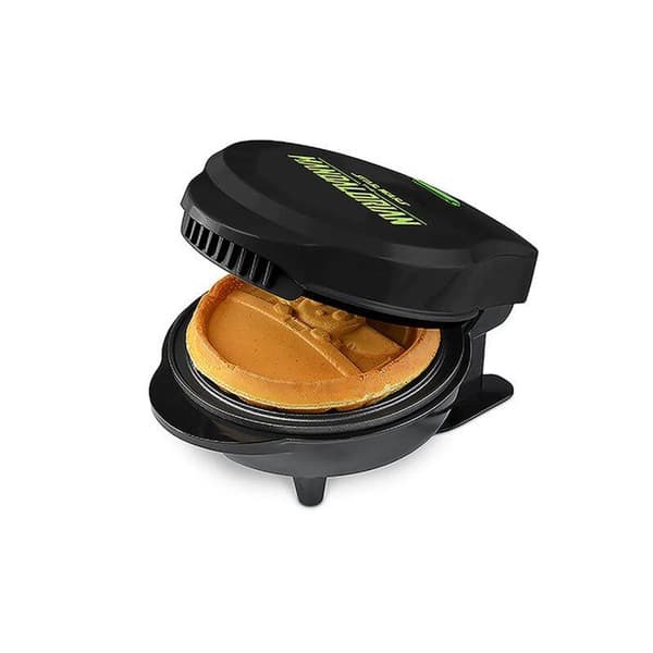 Gaufrier - The Mandalorian - Grogu - 600 Watt - Non-stick plattor - Antislipfötter