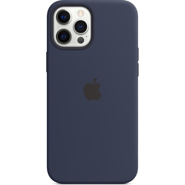 Silikone bagside-cover med MagSafe til Apple iPhone 12 Pro Max - Deep Navy