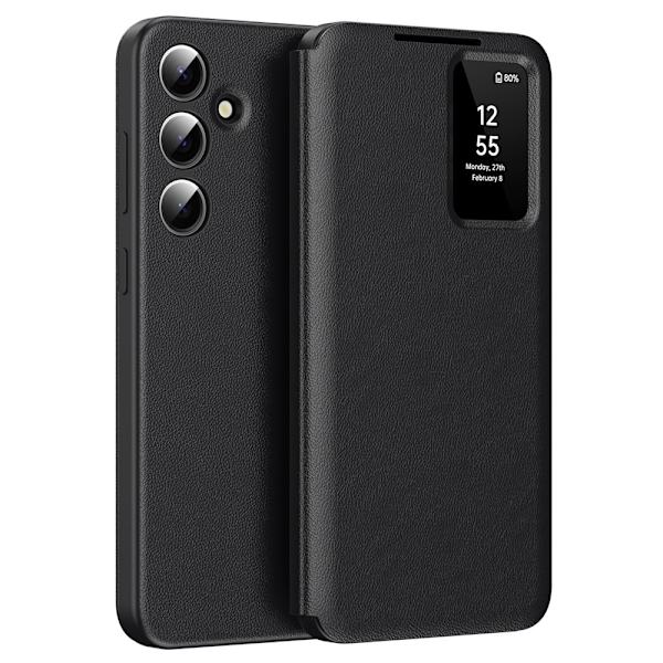 Läderfodral Smart View Samsung Galaxy S26 Svart