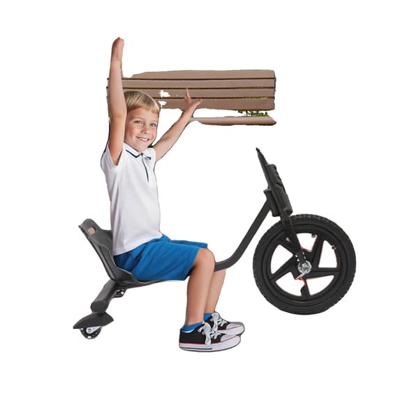 Barn Drift Trike, 20 Tum Hjulstorlek, Stöder 176,37 Pounds, V-Broms/Skivbromssystem, Aluminiumram, Lämplig för Åldrar 6+