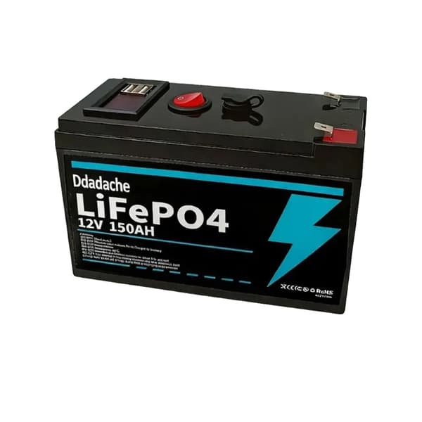 Litiumbatteri, 12V, 150Ah kapacitet,12V 150Ah-laddare