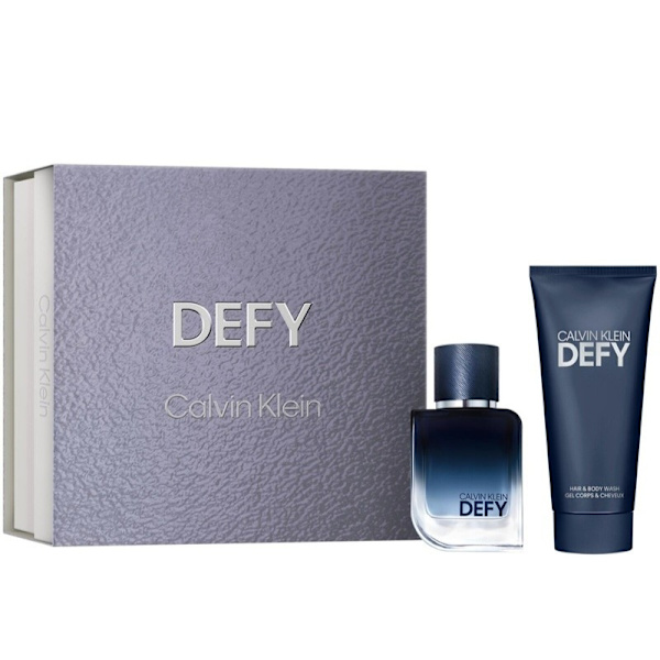 Calvin Klein Miesten Giftset Defy Edp 50Ml + Shower Gel 100Ml