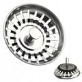 Miniatyrbild 6 av 8: Vaskfilter, vaskpropp och sifon, silver, automatisk
