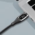 Pikkukuva 4 / 7: USB Type-C -kaapeli E-merkinnällä, PD, näyttö, 2m, musta