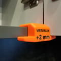 Miniatyrbillede 2 af 6: Tømrerhåndtag til montering af fronter på 18 mm - 2 mm brædder