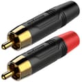 Miniatyrbillede 1 af 2: RCA-type stik Roxtone RF2CS-BG