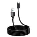 Pikkukuva 1 / 7: USB-lataus- ja datakaapeli - USB Type C 3A 2m musta