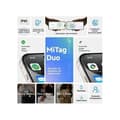 Miniatyrbild 6 av 6: Leotec EasyTag Dual MiTag Duo Vit Bluetooth Apple Google Certifiering