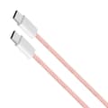 Miniatyrbild 2 av 6: USB Type C-kabel - 60 W 1 m Rosa Kruger&Matz Basic