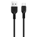 Miniatyrbild 1 av 6: Datakabel - HOCO - Flash X20 - USB-A till USB Type-C - 3A/10W - 1 m