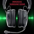 Miniatyrbild 3 av 5: H500WB Gaming Headset - ITEK - Gaming Headset med löstagbar mikrofon - Bluetooth - Extern brusreducering