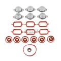 Miniatyrbillede 1 af 4: Indsugningsmanifold pakning & swirl flaps kit - Luftindtag - M57 diesel 6x32 mm - til X3 X5 X6 E53 E60 E61 E63 E64 E70 E71 E72 E83 E90 E91 E92 E93
