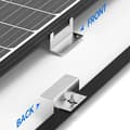 Miniatyrbillede 4 af 9: Monteringsbeslag til solpaneler - 8 dele - Let aluminium - Tagmontering - Til baghave - Off-grid