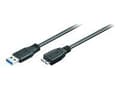 Pikkukuva 2 / 6: MicroConnect - USB-kaapeli - USB Type A (han) til Micro-USB Type B (han) - USB 3.0 - 1 m - lajittelu - lajittelu