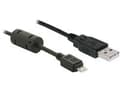 Miniatyrbilde 4 av 6: Delock - USB-kabel - USB (hann) til Micro-USB Type A (hann) - 1 m