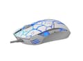 Miniatyrbild 6 av 6: E-blue EMS624WHCAIU, Optisk, USB Type-A, 2500 DPI, Blå, Vit