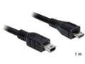 Pikkukuva 5 / 6: DeLOCK - USB-kaapeli - mini-USB Type B (han) til Micro-USB Type B (han) - USB 2.0 - 1 m - lajittelu