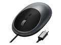 Pikkukuva 2 / 6: Satechi C1, Molempikätinen, IR LED, USB Type-C, 3200 DPI, Musta, Harmaa