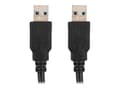 Pikkukuva 3 / 6: Lanberg - USB-kaapeli - USB Type A (han) til USB Type A (han) - USB 3.0 - 1,8 m - lajittelu