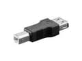 Miniatyrbilde 1 av 6: MicroConnect - USB-adapter - USB (hunn) til USB-type B (hann)